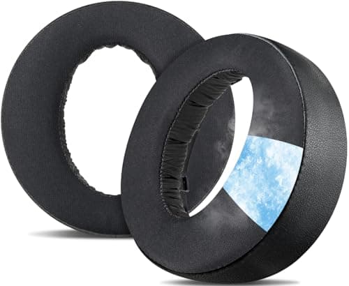 Image of SOULWIT Cooling Gel Earpads Replacement for Sony Playstation 5 Pulse PS5 3D Wireless Headset, Ear Pads Cushions with Noise Isolation Foam