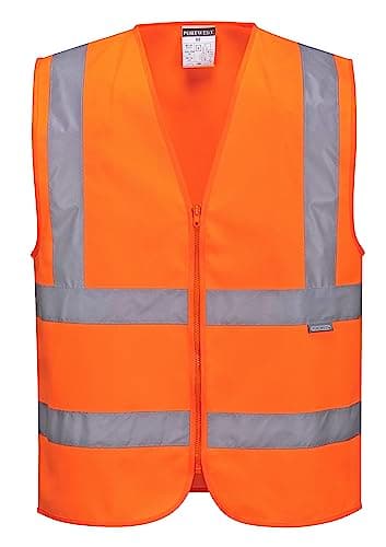 Image of Portwest C375 Hi-Vis Band and Brace Safety Vest Orange, X-Large