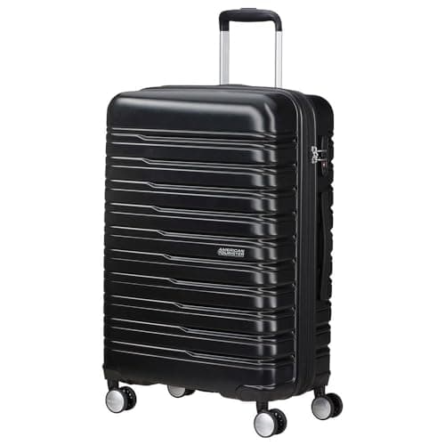 Image of American Tourister Flashline - Spinner M, Case, 67 cm, 69/75 L, Black (Shadow Black)