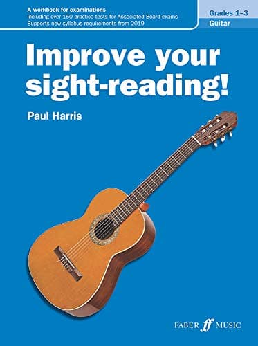 Image of Improve your sight-reading! Guitar Grades 1-3: A Workbook for Examinations
