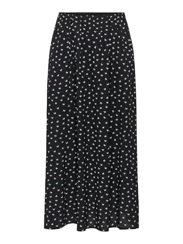 Image of Onlnova Life Vis Cairo Long Skirt, Black, L