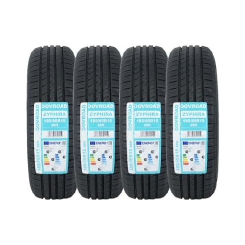 Image of 185/65R15 DOVROAD ZYPHIRA 88H Car Tyre – 185/65 R15 Ultra-Grip, Wet-Grip B, Fuel-Efficient C, 70 dB Low Noise, Load Index 88 for Passenger Cars - 185 65 15 (1)