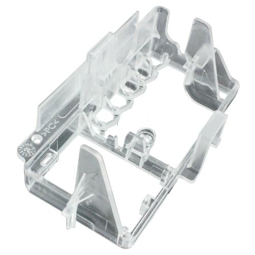 Image of SMEG Dishwasher Plastic PCB Support LED Start Button Housing