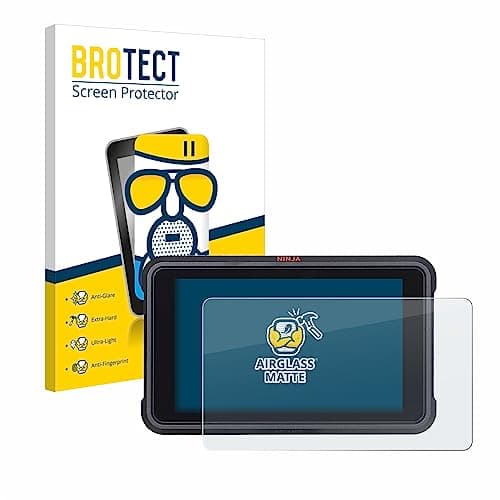 Image of brotect Anti-Glare Glass Screen Protector Matte compatible with Atomos Ninja V - Anti-Scratch 9H Protection Film