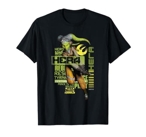 Image of Star Wars Rebels Hera The Warrior T-Shirt