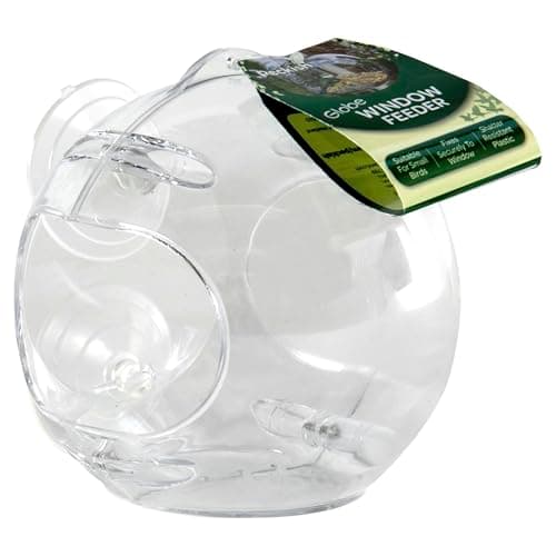 Image of Peckish 60051263 Window Bird Feeder, Natural, 14.0 cm*12.5 cm*12.5 cm