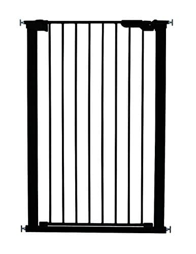 Image of BabyDan 106cm Extra Tall Pressure fit Pet Gate (Black)