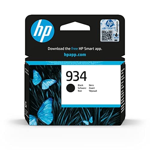 Image of HP 934 Black Original Ink Cartridge (C2P19AE) – Works with: OfficeJet Pro 6230, 6820, 6830 Printers