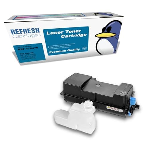 Image of Refresh Cartridges Remanufactured IM 600 (418478) Black Toner Cartridge Replacement for Ricoh Printers