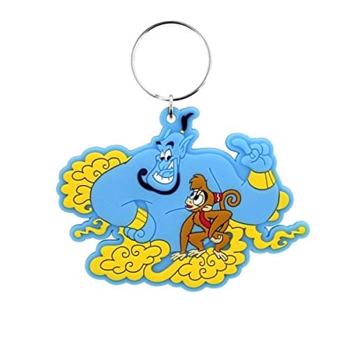 Image of Aladdin Genie & Abu PVC Keyring