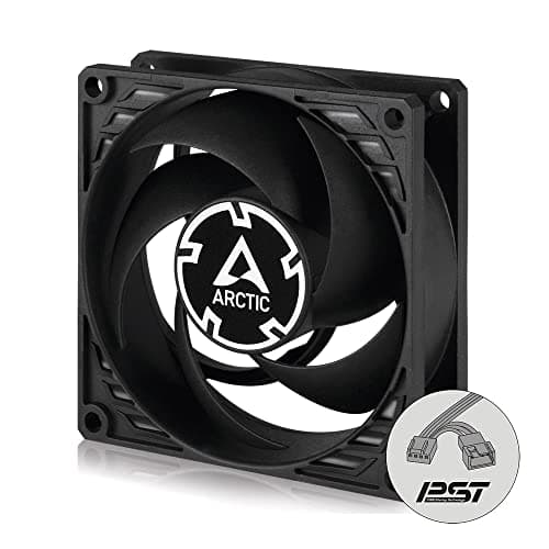 Image of ARCTIC P8 PWM PST - PC Fan, 80mm Fan, PC Case Fan, PWM Sharing Technology (PST), Pressure-Optimised, Quite motor, Computer, Fan Speed: 200-3000 rpm - Black