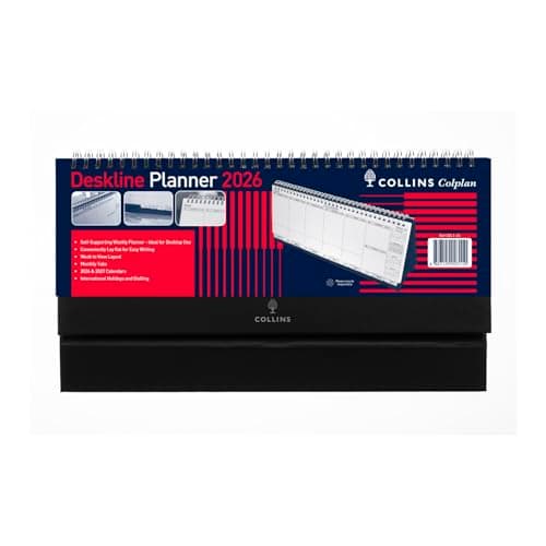 Image of Collins - Colplan - Deskline Week-To-View Calendar Planner 2026 (CDL1-26)