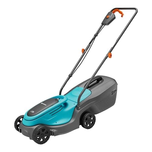 Image of Gardena Battery Lawnmower PowerMax 30/18V P4A without battery: 30 cm cutting width, 35–65 mm cutting height, 25 l catcher capacity, ergonomic handle, foldable frame, brushless motor (14630-55)