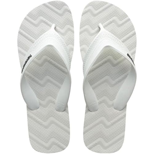 Image of Havaianas Track Waves Men FlipFlop White 10/11 UK