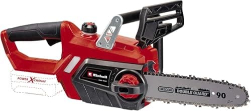 Image of Einhell Cordless Chainsaw 18V Power X-Change, 10 Inch (25cm) Electric Chainsaw Cordless with Oregon Bar and Chain, Without Battery GE-LC 18/25 Li Solo