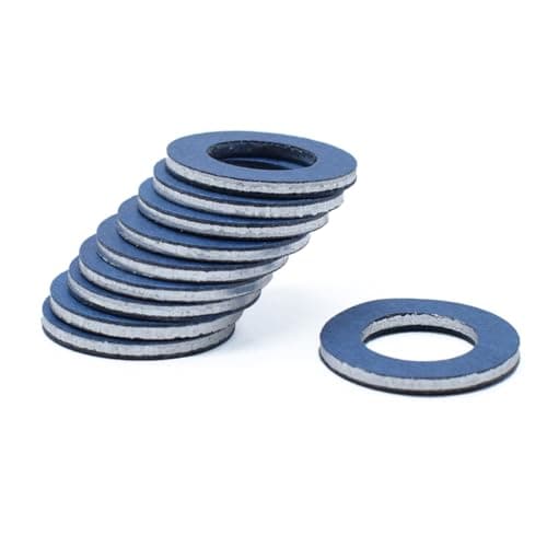 Image of 10pcs 9043012031 Oil Drain Plug Gaskets,12mm Hole Oil Drain Sump Plug Washers Gasket for Toyota Lexus OE#90430-12031