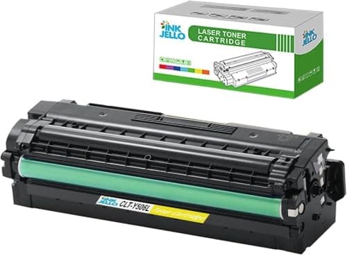 Image of InkJello Remanufactured Toner Cartridge Replacement for Samsung CLP-680DW CLP-680ND CLX-6260FR CLX-6260FW Samsung CLX-6260ND CLT-Y506L (Yellow)