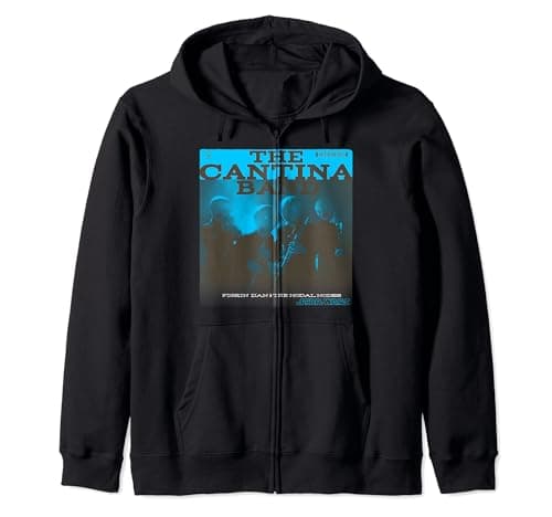 Image of Star Wars The Cantina Band Figrin Dan & The Modal Nodes Zip Hoodie