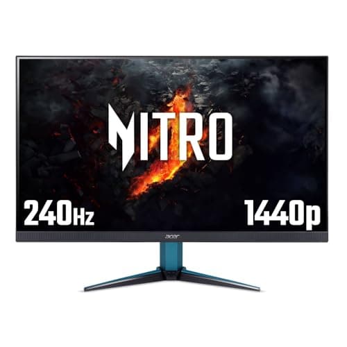 Image of acer Nitro VG272UW2 27" IPS Quad HD 240Hz 0.5ms Gaming Monitor with Speakers