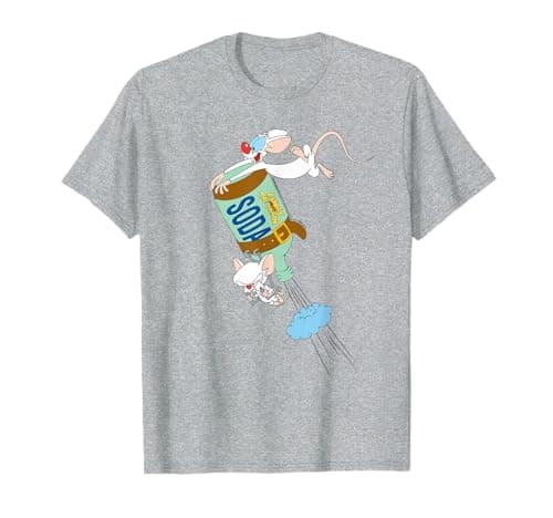 Image of Animaniacs Pinky and the Brain Take Off T-Shirt