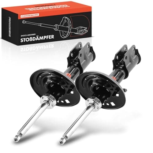 Image of Frankberg 2x Shock Absorber Strut Front Left Right 504mm Gas pressure Compatible with M.e.g.a.n.e III Grandtour M.e.g.a.n.e III Hatchback Replace# 543020057R
