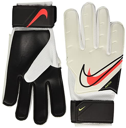 Image of Nike CQ7799 Goalkeeper Match Gloves mens white/black/bright crimson 6