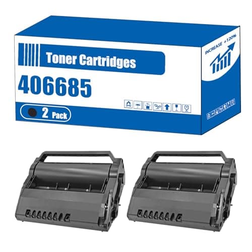 Image of Compatible for Ricoh 406685 Toner Cartridges SP5200S SP5210SF SP5210SR Printers, High Yield 35000 Pages, Accurate Imaging Rich Colors (2-Pack Black)