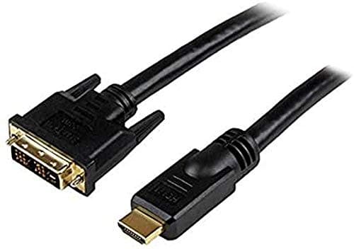 Image of StarTech.com 15m HDMI to DVI-D Cable - M/M - 15m DVI-D to HDMI - DVI-D to HDMI - HDMI to DVI Converters