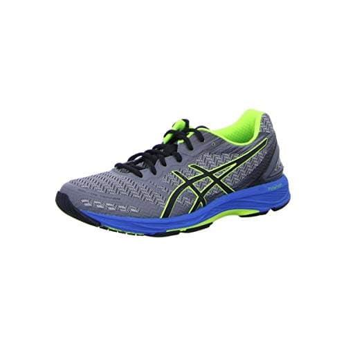 Image of Asics Gel-DS Trainer 22, Mens Running Shoes, Grey (Carbon/Black/Safety Yellow), 6 (40 EU)