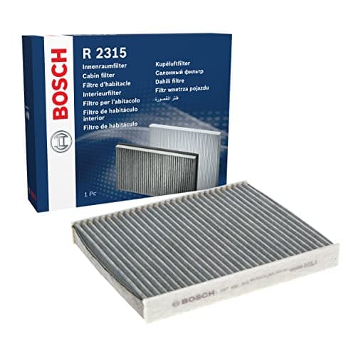 Image of Bosch R2315 Activated Carbon Cabin Filter, Replacement Filters - Against Unpleasant Smells, Pollen and Dust for Cleaner Air Inside the Vehicle