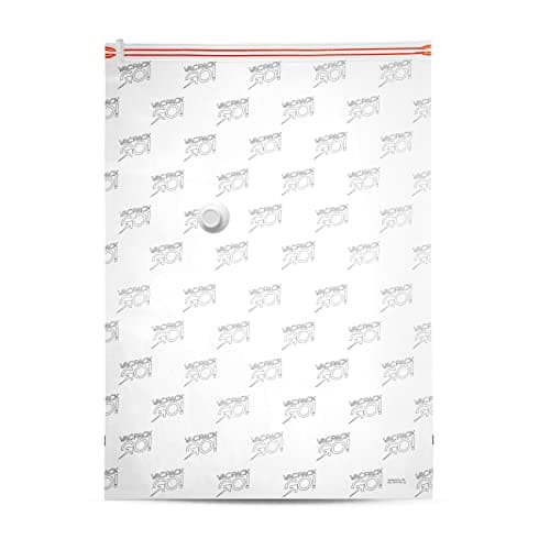 Image of JML VacPack Vacuum Storage Bags – Space Saver for Clothes, Bedding & Travel, Multi Vac Bags with Airtight Seal, Works with Any Vacuum Hose, Pump or Vac Pack Go, Small x2 & Medium x2