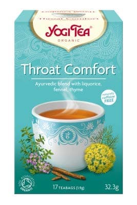 Image of Yogi Tea Throat Comfort - Organic - 6 X 17 Bags