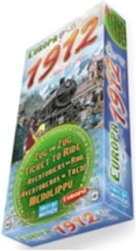 Image of Days of Wonder | Ticket to Ride Europa 1912 Board Game EXPANSION | Ages 8+ | For 2 to 5 Players