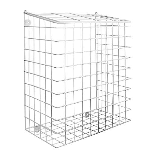 Image of Letterbox Cage with Fixings | Mail Catcher Cage | Iron Basket Post Catcher | Door Letter Guard | Outdoor & Indoor Holder for Letters | M&W