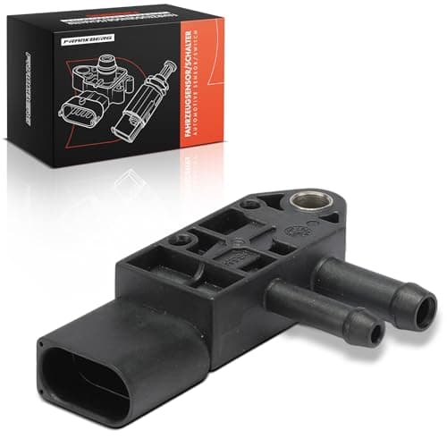 Image of Frankberg Exhaust Gas Pressure Sensor Compatible with A3 A4 A6 TT Altea Leon O.c.t.a.v.i.a Superb 1.4L-2.0L Diesel 2003-2017 076906051A