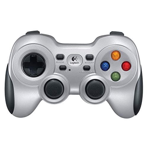 Image of Logitech G F710 Wireless Gamepad, 2.4 GHz Wireless with USB Nano-Receiver, Controller Dual Vibration Feedback, 4 Switch D-Pad, PC - Grey/Black