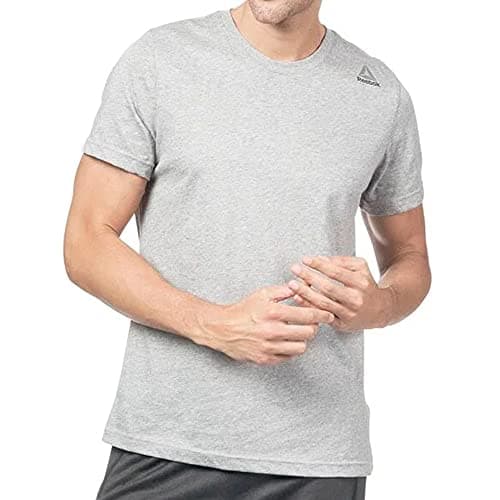 Image of Reebok Men Elements Classic T-shirt - Medium Grey Heather, Medium