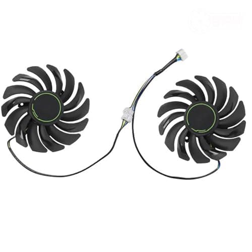 Image of MSI GTX 1660 1660Ti 2060 SUPER VENTUS GP Gaming and Gaming X Series GPU Replacement Fan for MSI Graphics Cards, Air Cooling, 12V, 4-Pin Graphics Card Cooler, VGA Card Replacement GPU Fan