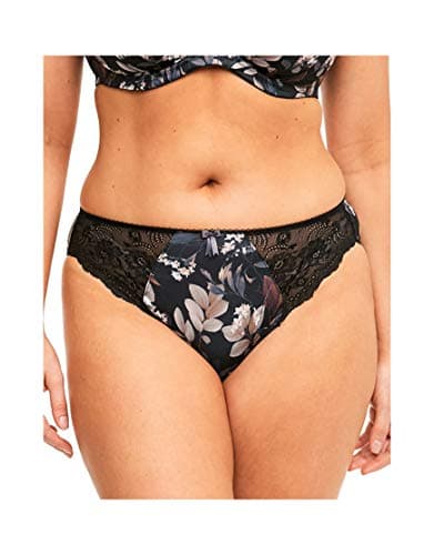 Image of Elomi Women's Plus Size Morgan Brief, Midnight Garden, XL