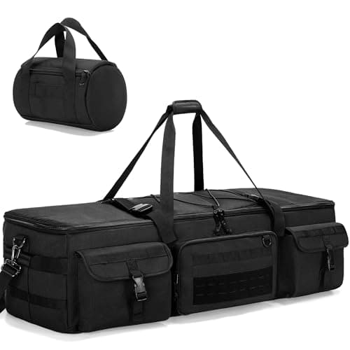 Image of HODRANT Telescope Carry Bag, Soft Pad Telescope Case Compatible with Celestron Telescope, 40 inch Telescope Storage Bag with Fixed Buckles for Optical Tube & Tripod, Attached Small Bag
