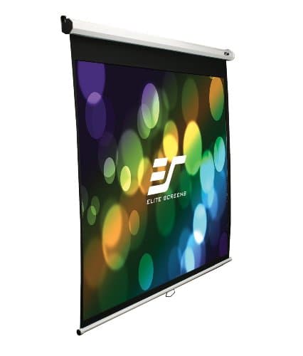 Image of Elite Screens M120XWH2 E24 Manual Range Projection Screen Diagonal Line cm (47 inches) Height 149,4 cm (58,8 inches) Width 265,7 cm (104,6 inches) Format 16: 9 Color White