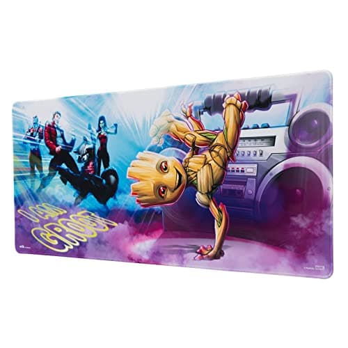 Image of Grupo Erik Large Mouse Mat - Marvel Groot Gifts | Gaming Mouse Pad XXL 80 x 35 cm - 31.5 x 13.8 in, Desk Mat Large, Gaming Desk Accessories | Marvel Gifts under 20 Pounds