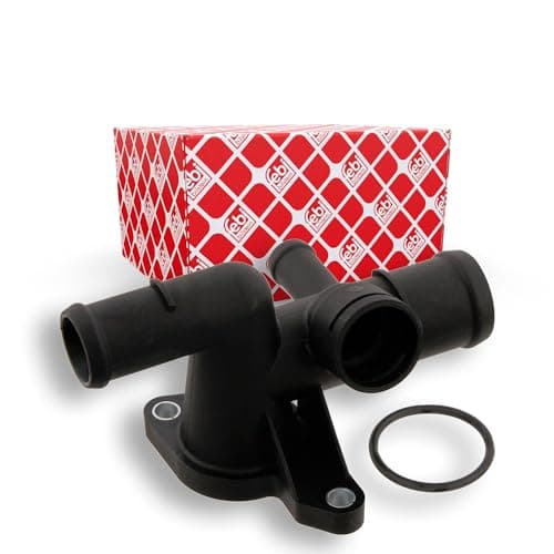 Image of febi bilstein 29886 Coolant Flange for cylinder head, with seal, pack of one