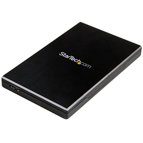 Image of StarTech.com USB 3.1 (10 Gbps) Gen 2 External Hard Drive Enclosure for 2.5” SATA Drives - Portable Hard Drive Enclosure (S251BMU313)