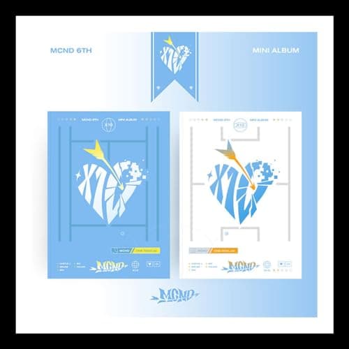 Image of (Incl Poster) MCND X10 6th Mini Album (ONE TEAM + ONE GOAL - 2 Ver Set.) K-POP SEALED