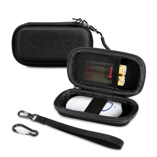 Image of SITHON Hard Shell Travel Carrying Case Compatible with Beurer BR60/BR90/BR10 Insect Bite Healer Pen, Portable Lightweight Shock Absorption Protective Storage Carrying Bag with Strap (Case Only), Black