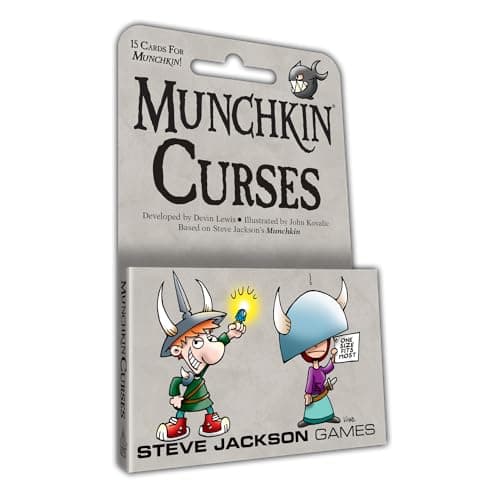 Image of Steve Jackson Games | Munchkin Curses Tuckbox | Fast-Paced Card Game Expansion for 3 to 6 Players | Ages 10 and Up | English