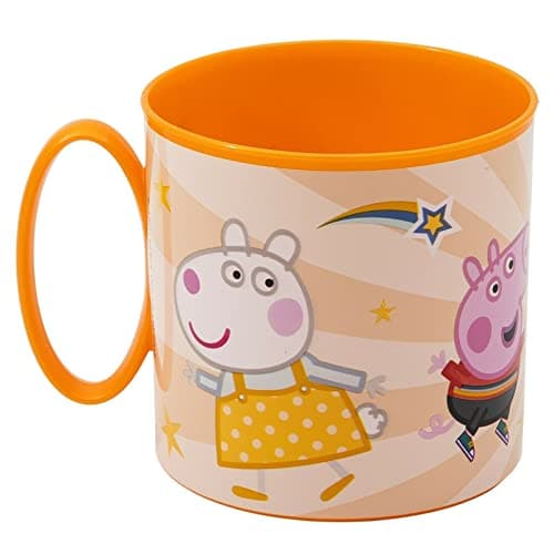 Image of Stor Peppa Pig Reusable Plastic Microwave Cup 9oz
