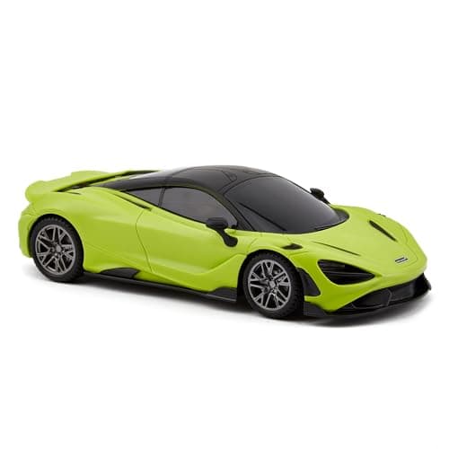 Image of CMJ RC Cars McLaren 765LT Green 2.4Ghz 1:24 scale with Working LED Lights, Radio Controlled Supercar