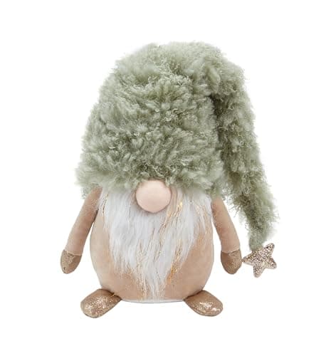 Image of Smart Garden SuperSoft Sage Gonk – 26cm Plush Christmas Decoration – Small Scandinavian Style Festive Gnome